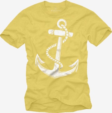 MAKAYA Shirt in Yellow: front