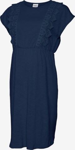 Robe MAMALICIOUS en bleu : devant