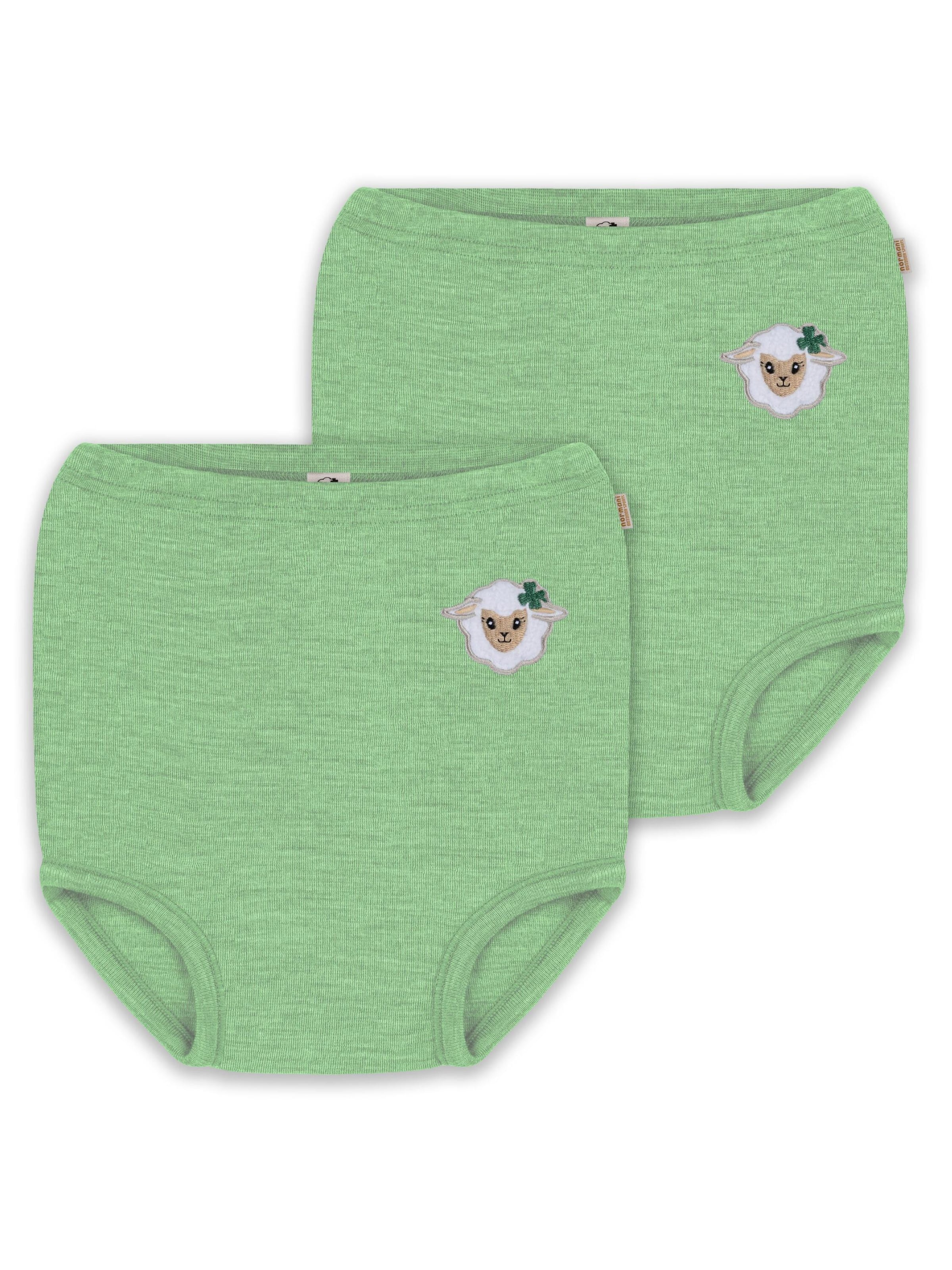 Sous-vêtements 'Tokoroa' normani en vert : devant