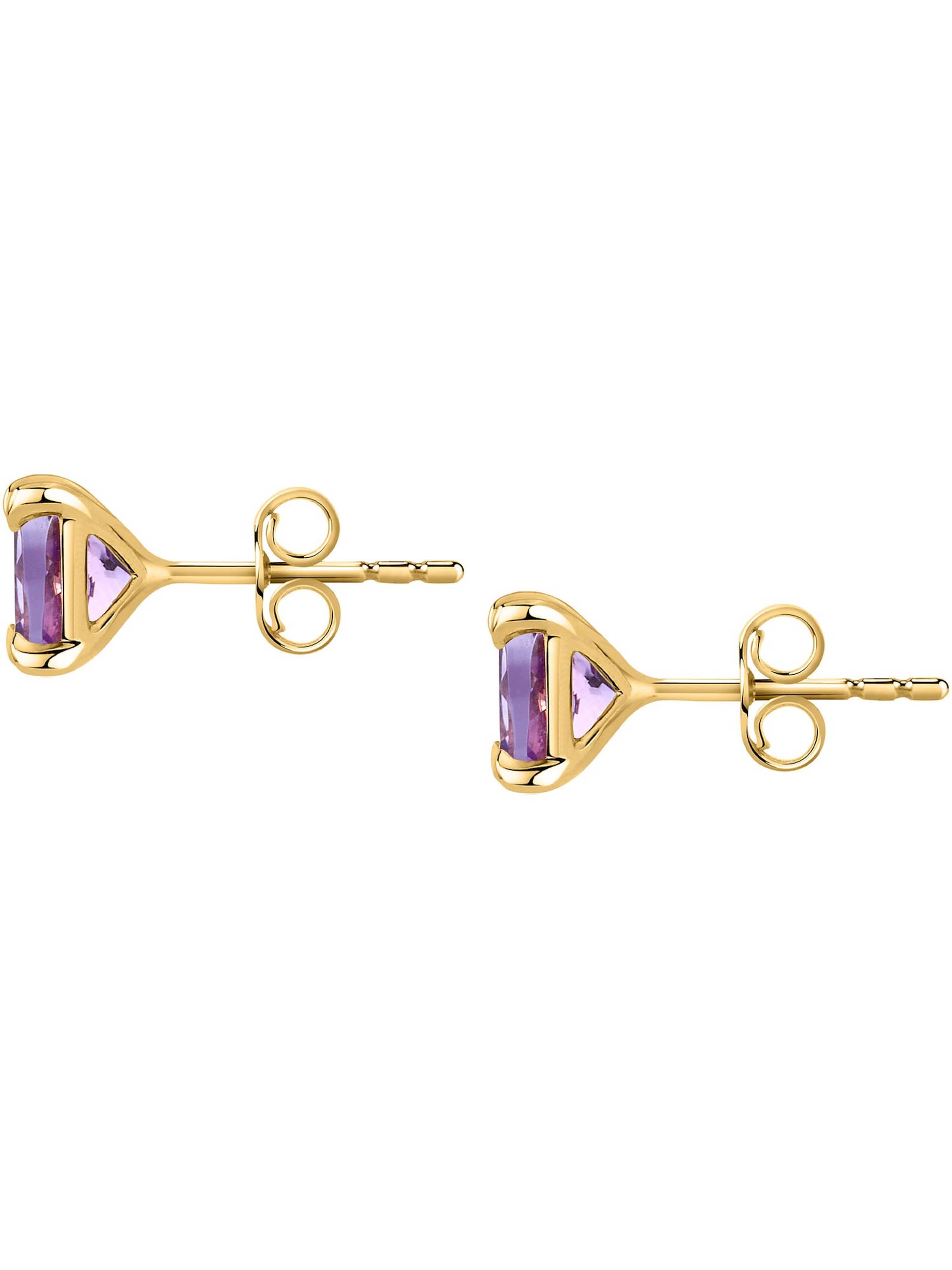 CHRIST Ohrringe in Gold