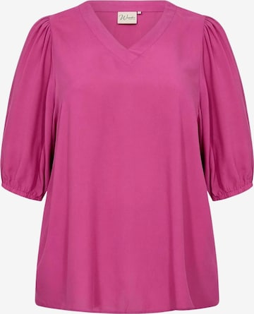 Chemisier 'Sia' Wasabi Concept en rose : devant