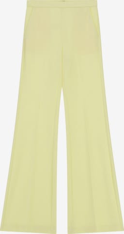 IMPERIAL - Acampanado Pantalón 'Imperial' en amarillo: frente