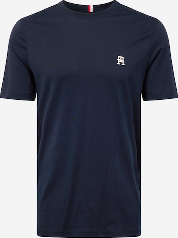 T-Shirt TOMMY HILFIGER en bleu : devant