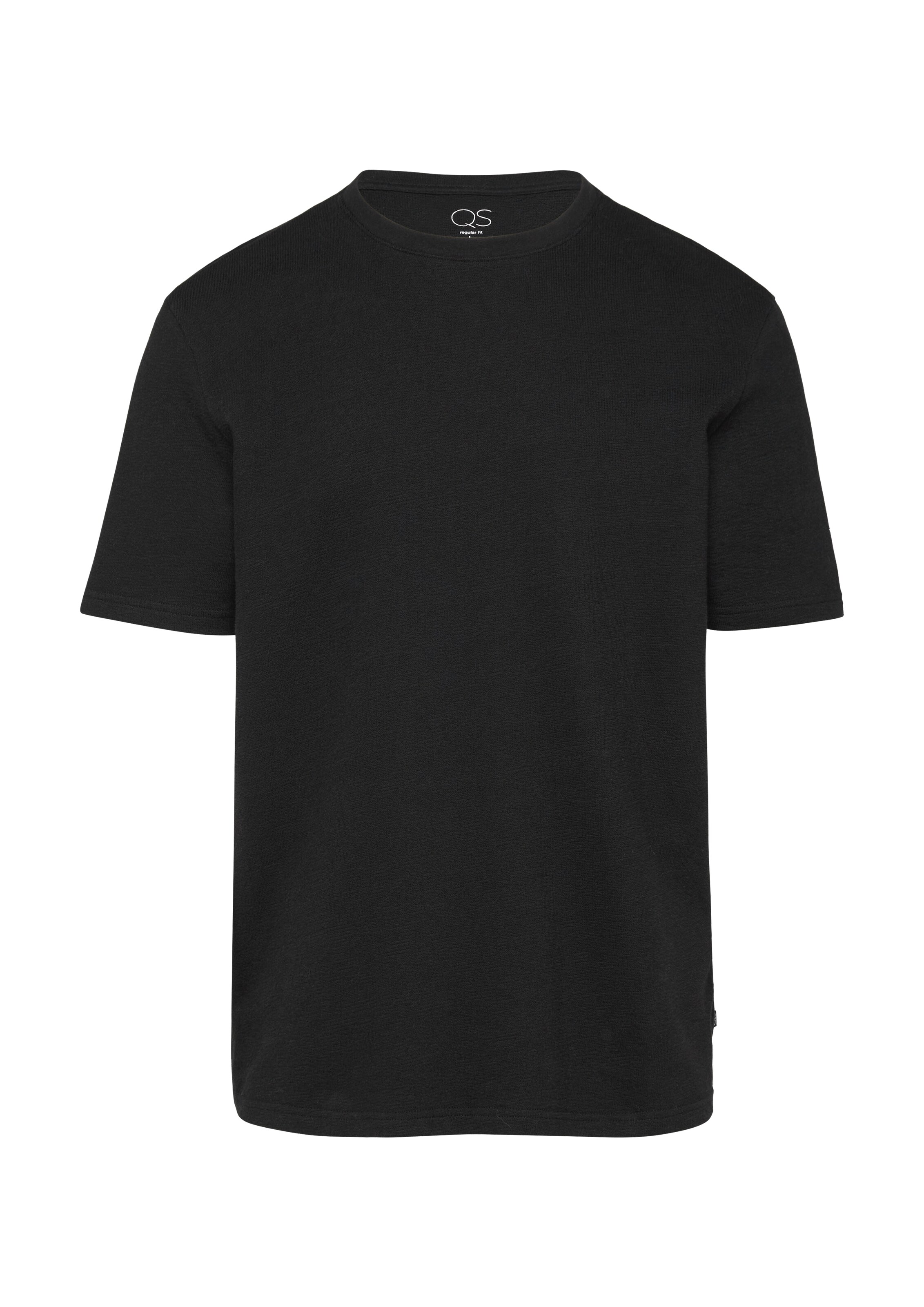 QS Shirt in Black: front
