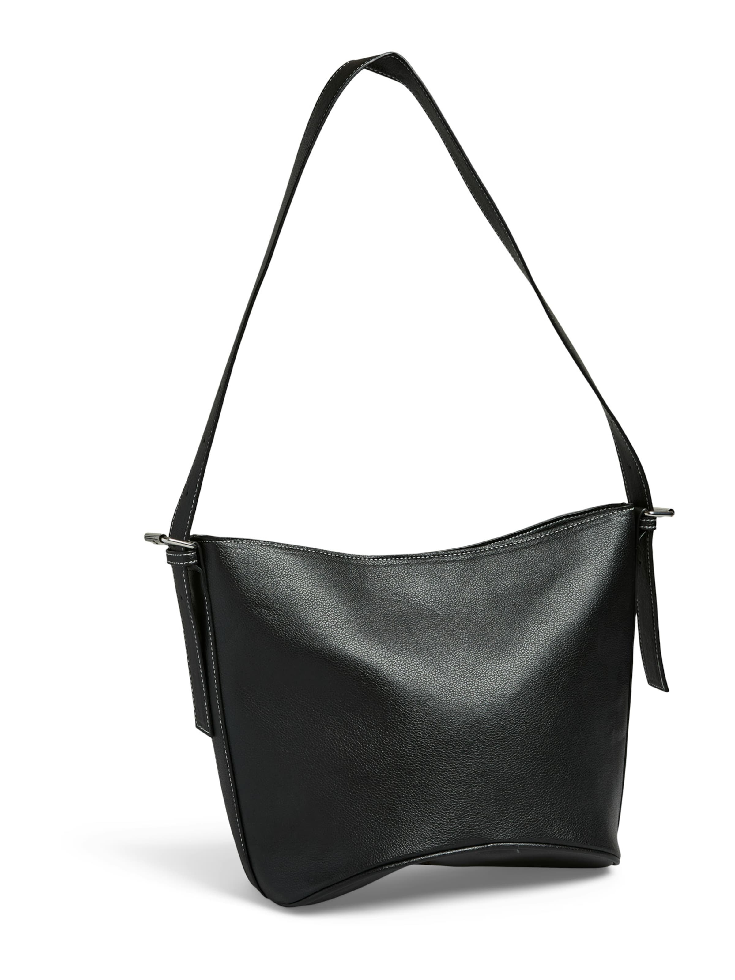 PIECES Shoulder Bag 'PCBILLA' in Black: front