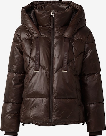 s.Oliver Winterjacke in Braun: Vorderseite