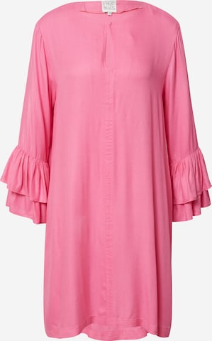 Line of Oslo - Vestido 'Flower' em rosa: frente