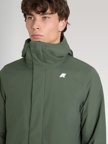 Giacca invernale 'THOMAS WARM OTTOMAN' di K-Way in verde