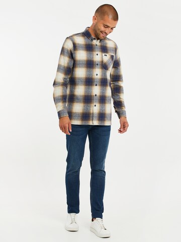 Threadbare Regular Fit Hemd 'Franco' in Blau