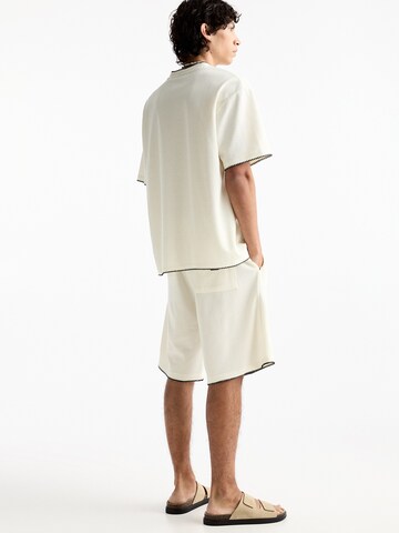 Pull&Bear T-Shirt in Weiß