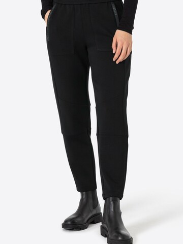 TIMEZONE Tapered Pants 'Suki' in Black: front