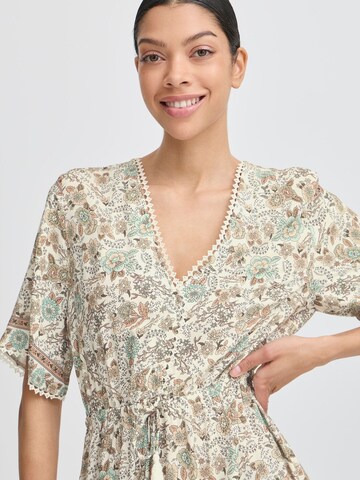 b.young Midikleid ' BYHALBA ' in Beige