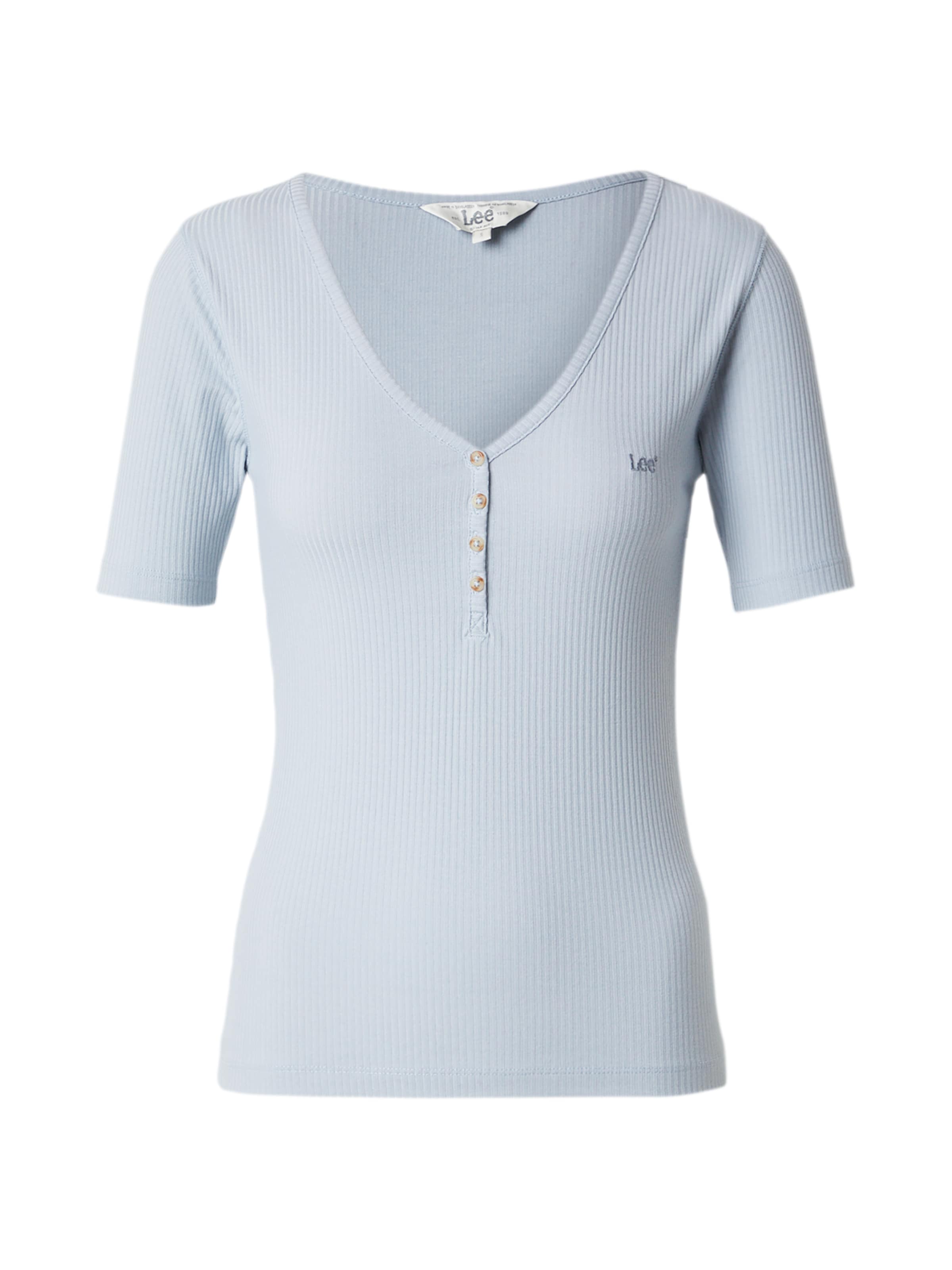 Lee Тениска в синьо: отпред
