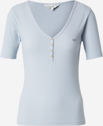 T-shirt Lee en bleu : devant