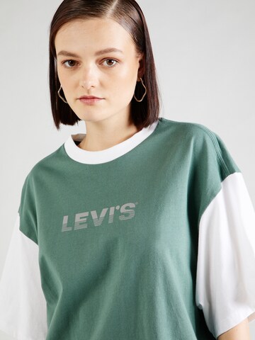 LEVI'S ® Μπλουζάκι 'Graphic Short Stack Tee' σε πράσινο