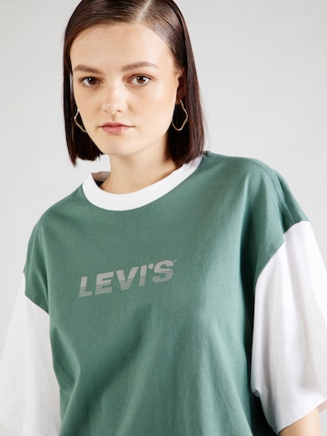 LEVI'S ® Shirts 'Graphic Short Stack Tee' i grøn