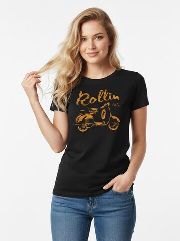 MAKAYA Shirt 'Roller' in Black