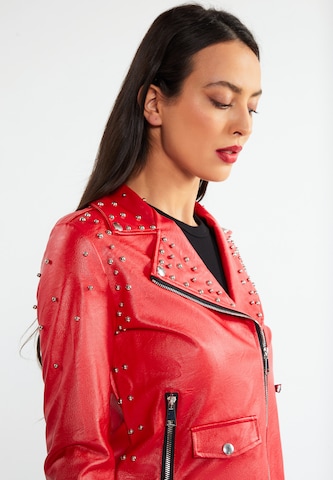 faina Between-Season Jacket in Red