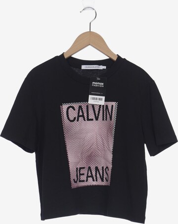 Calvin Klein Jeans T-Shirt L in Schwarz: predná strana
