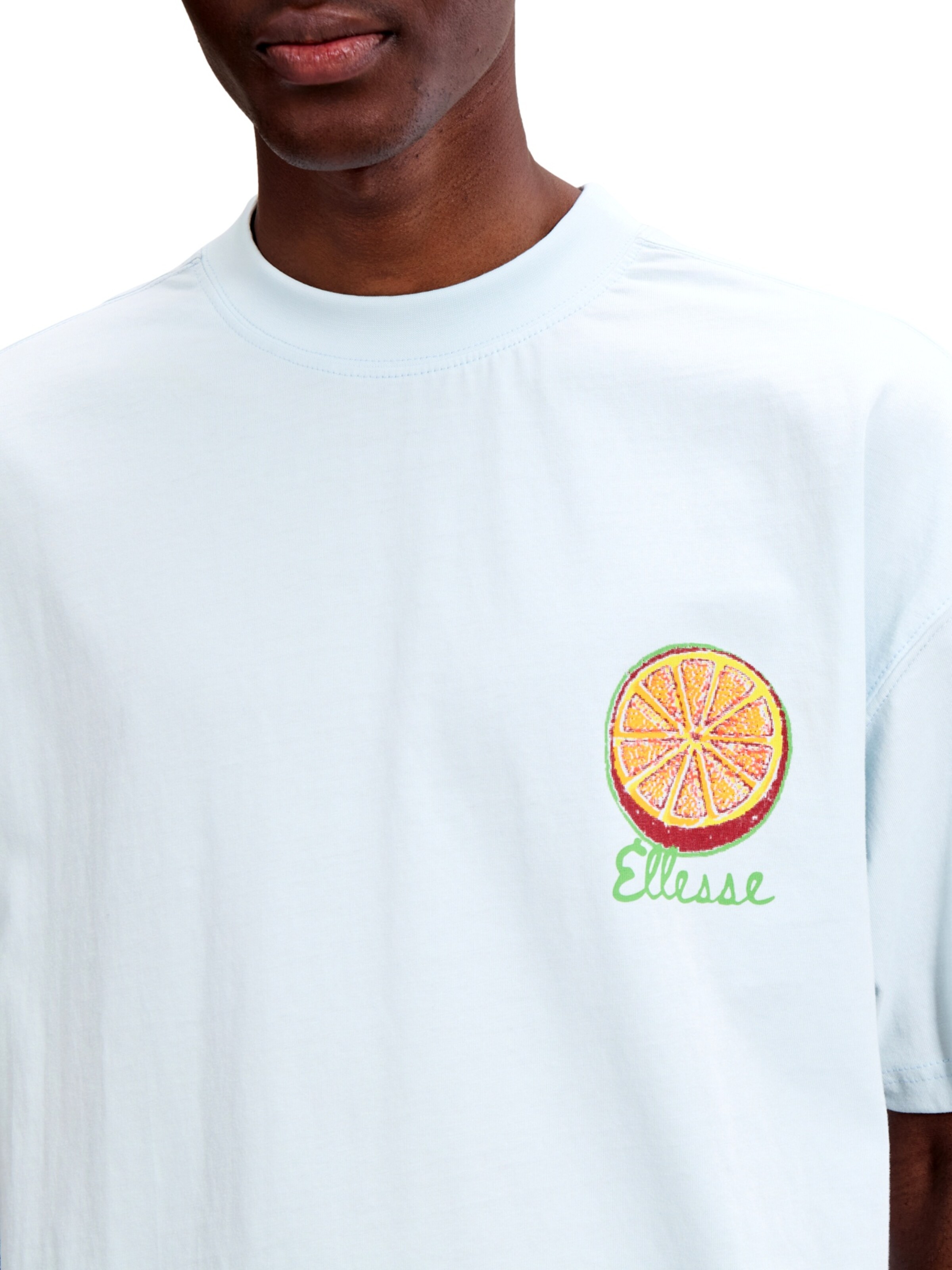 ELLESSE Shirt 'The Citrus Tree' in Blue
