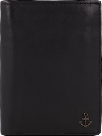 Porte-monnaies 'Magnus' Harbour 2nd en noir : devant
