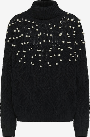 faina Sweater in Black: front