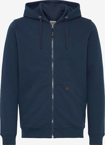 !Solid - Sudadera con cremallera 'SDAupo' en azul: frente