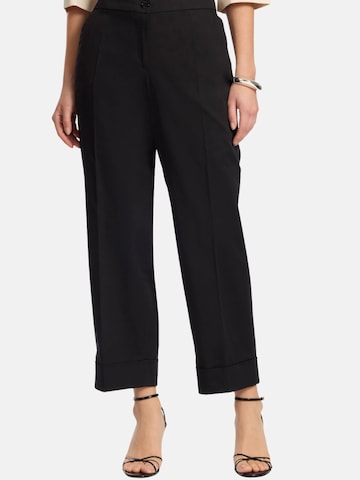 Regular Pantalon Elena Mirò en noir : devant