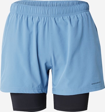 ENDURANCE Sports trousers 'Kros' in Blue: front