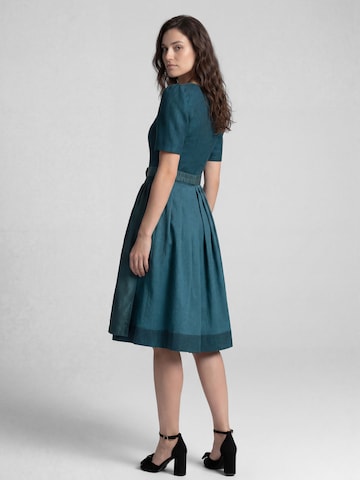 SPIETH & WENSKY Dirndl 'Kersti' in Midilänge in Grün