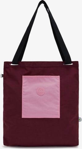 KIPLING Shopper táska 'ANNAS' - piros: elől