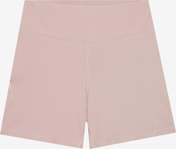 Skinny Pantaloni sportivi di 4F in beige: frontale