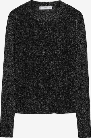 Pull-over 'TUNG' MANGO en noir : devant