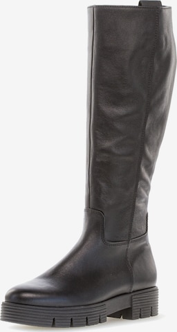 Bottes GABOR en noir : devant