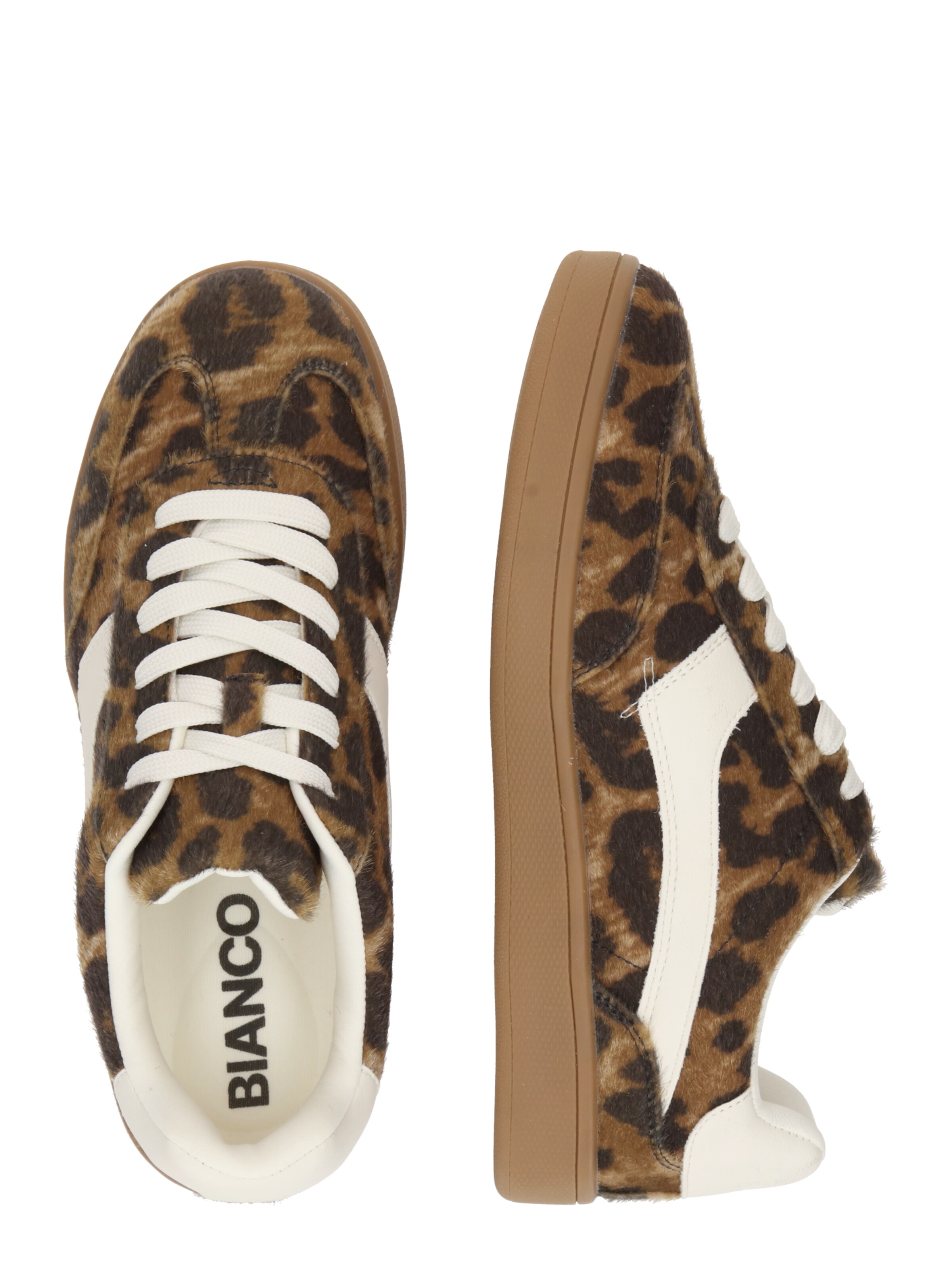 Bianco Σνίκερ χαμηλό 'Berlin' σε καφέ