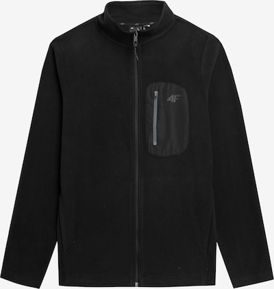 Funkcinis flisinis džemperis iš 4F, spalva – juoda, Prekių apžvalga