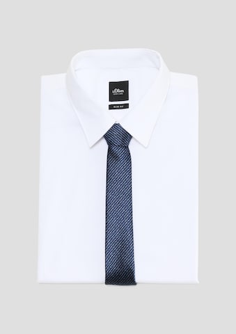 s.Oliver BLACK LABEL Krawat w kolorze niebieski