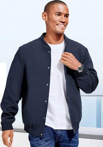 JOHN DEVIN - Chaqueta de entretiempo en azul: frente