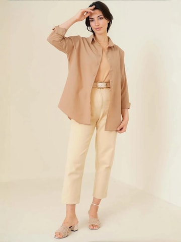 Bigdart Blouse in Beige