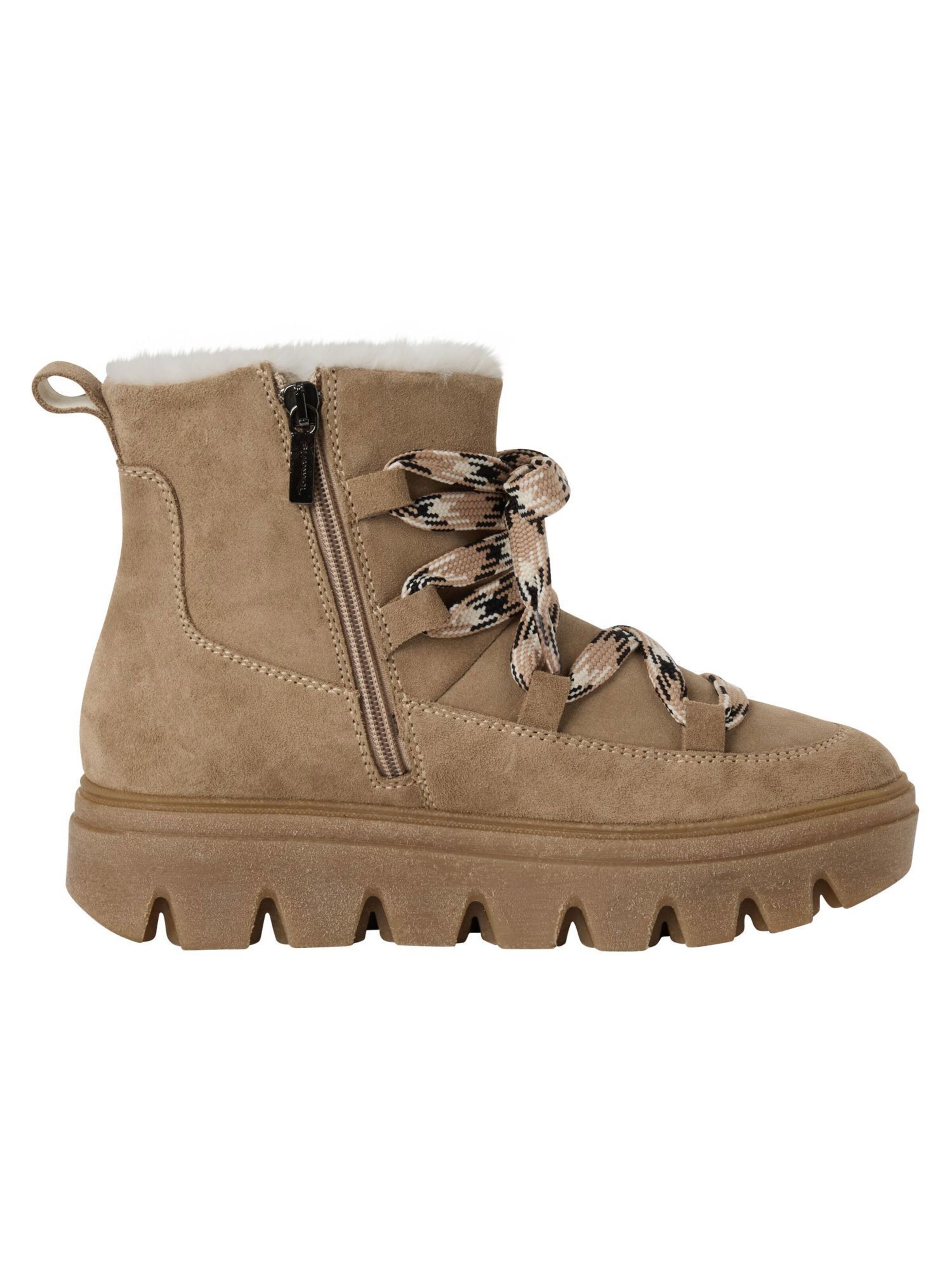 Tamaris Veterlaarsjes in Beige