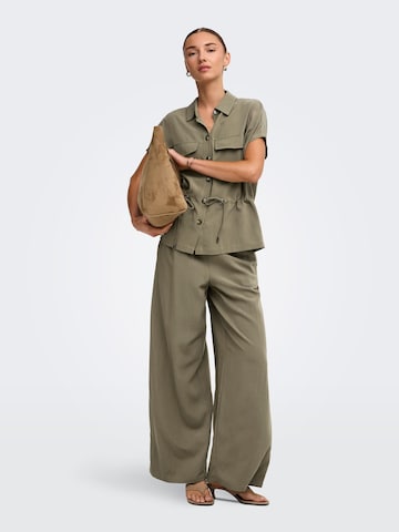 JDY - regular Pantalón en marrón: frente