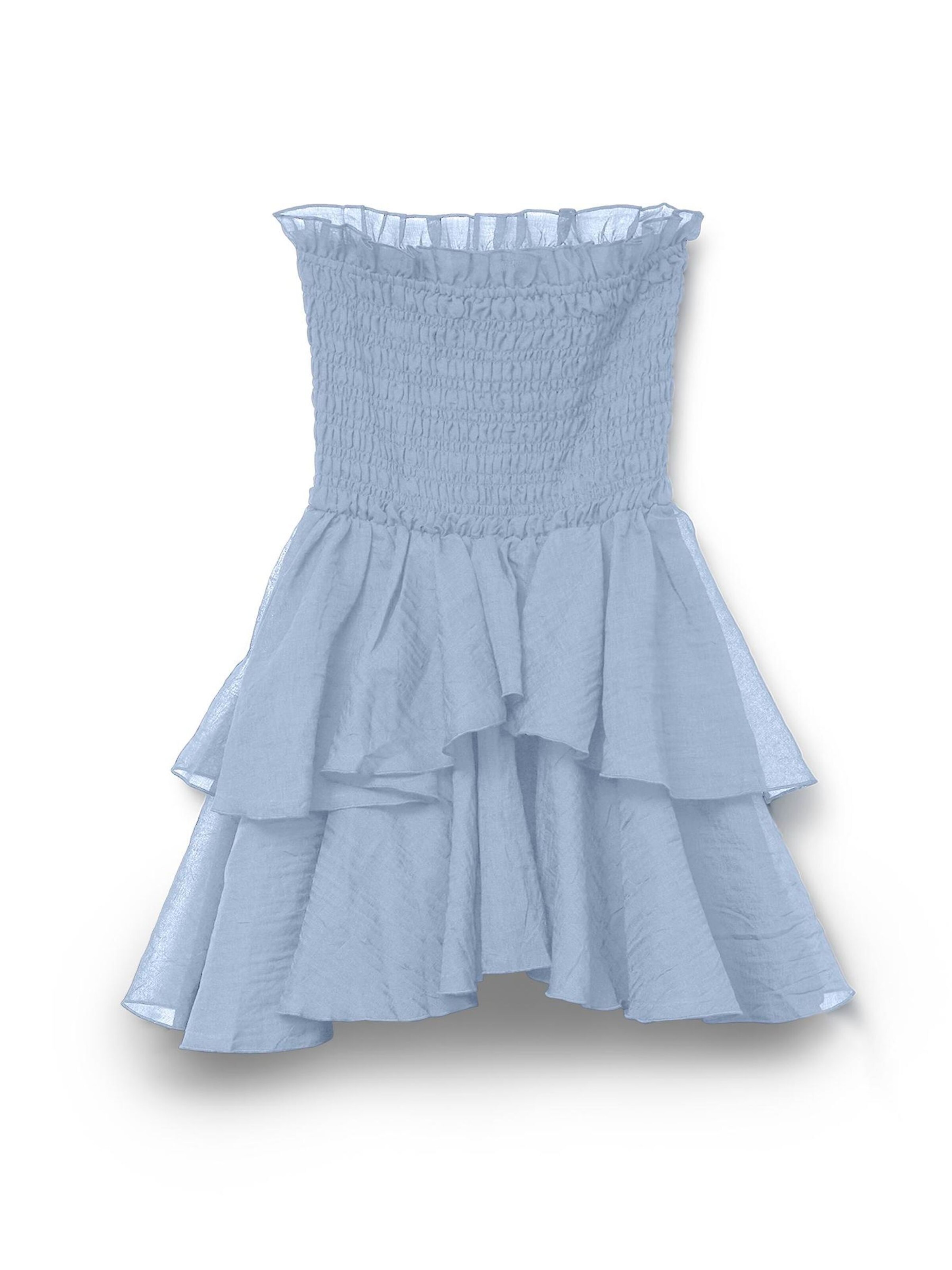 VERO MODA Jurk 'SNRuby' in Blauw: voorkant