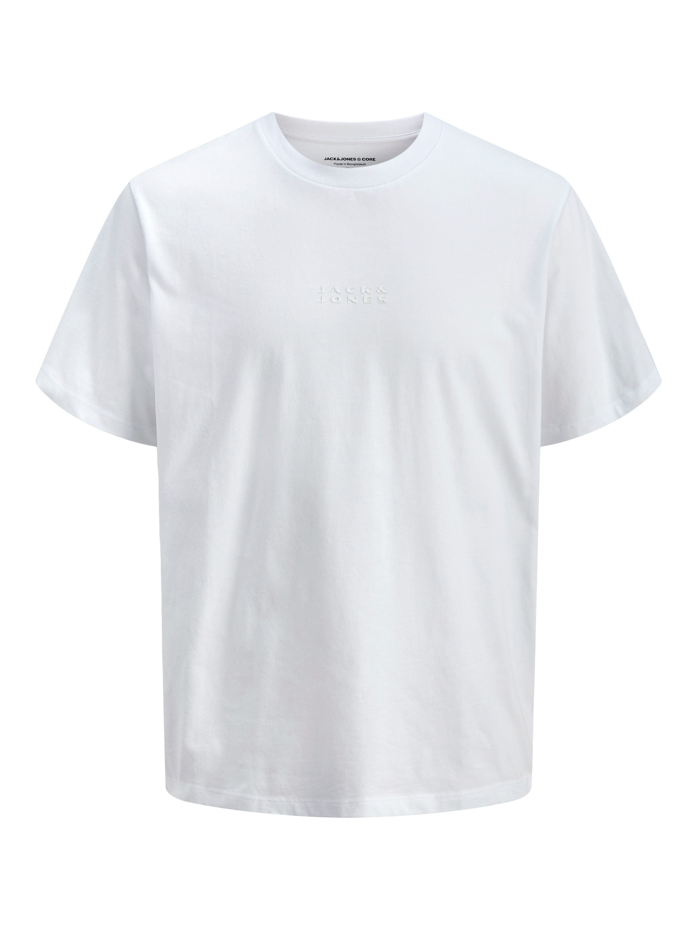 JACK & JONES Shirt in White: front