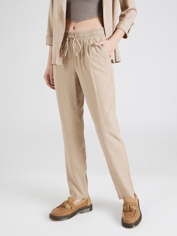 VERO MODA Regular Broek 'JESMILO' in Beige: voorkant