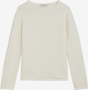Marc O'Polo Pullover in Weiß: Vorderseite