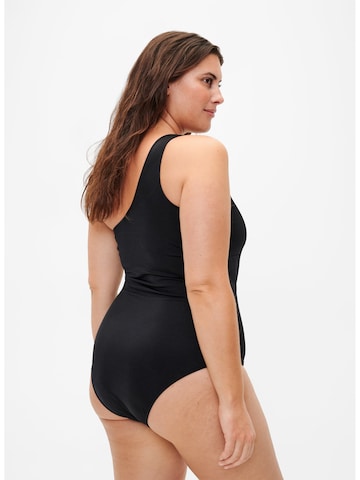 Swim by Zizzi - Soutien de tecido Fato de banho em preto