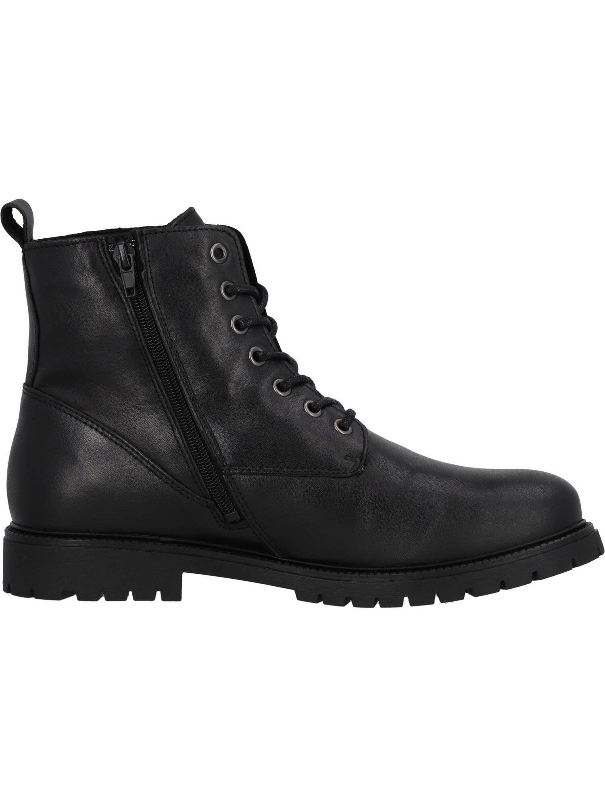Palado Lace-up boot in Black