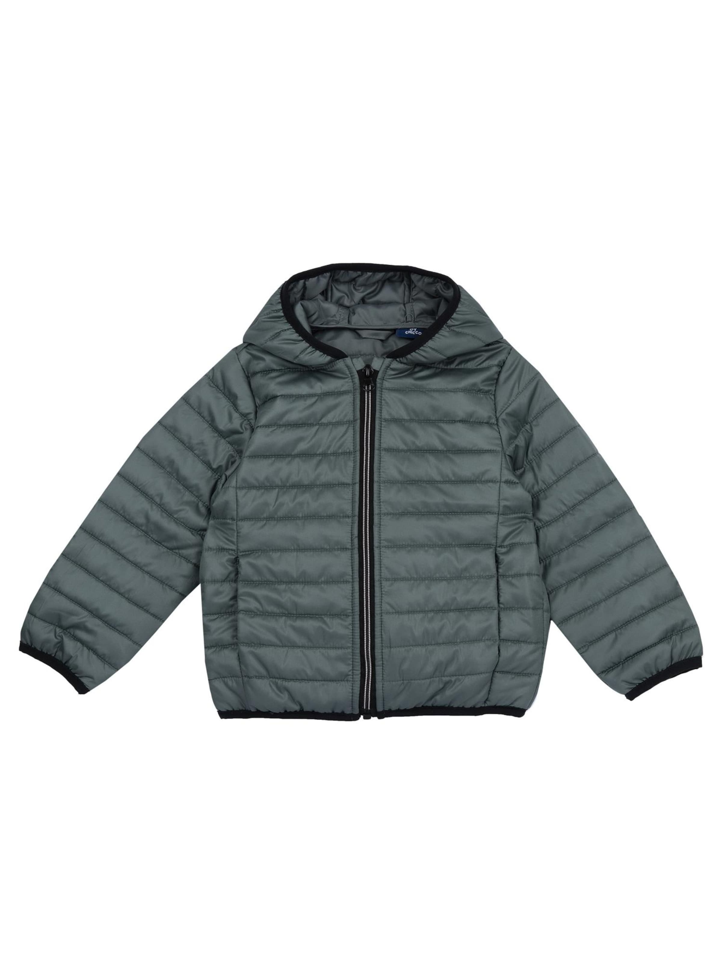 Chicco Преходно яке в зелено: отпред
