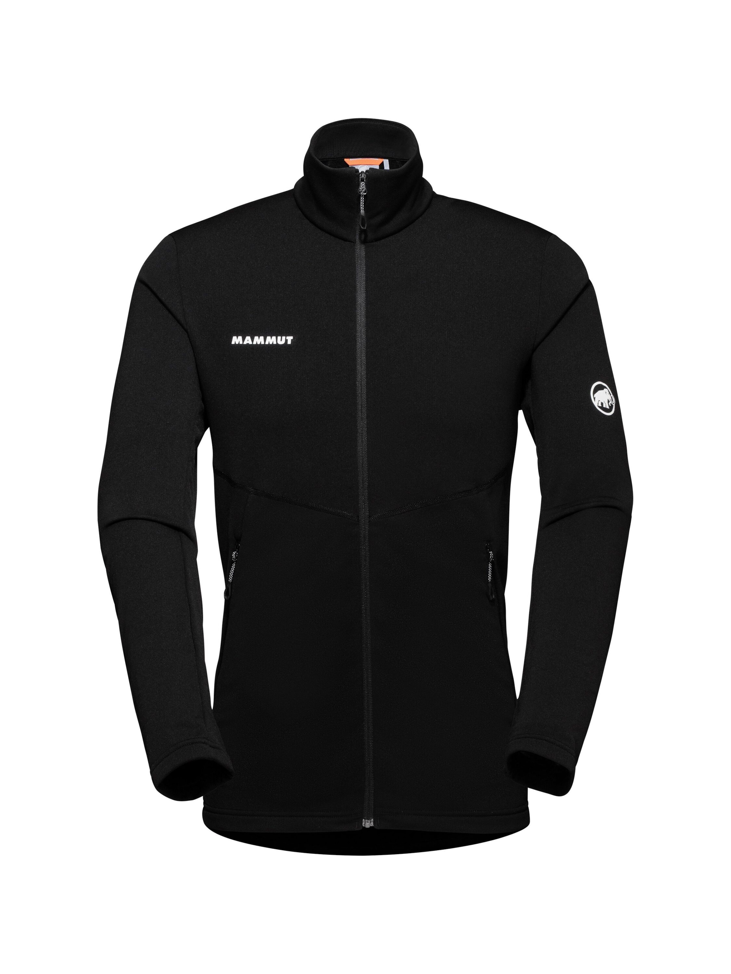 MAMMUT Funktionsfleecejacke ‘Aconcagua Light’ in Schwarz: Vorderseite