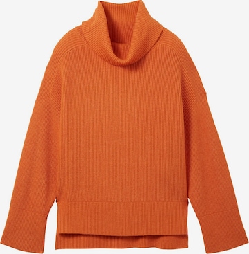 TOM TAILOR Sweater in Orange: front